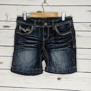 Hydraulic jean Shorts size 5/6 front&back pockets